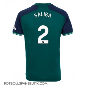 Arsenal William Saliba #2 Replika Tredje Tröja 2023-24 Kortärmad